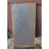 Лист стальной с чечевичным рифлением 2x1500x2000 мм Ст3пс ГОСТ 8568-77