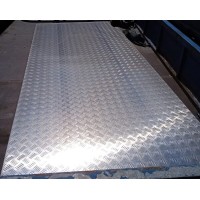 Лист алюминиевый рифленый квинтет 2x1000x2000 мм АМг3 ГОСТ 21631-2023