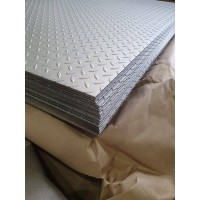 Лист нержавеющий рифленый чечевица 3x1250x2500 мм 20Х23Н18 ГОСТ 8568-77
