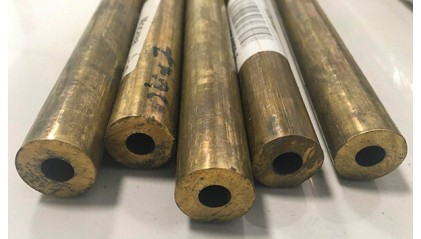 Труба латунная полутвердая 55x2 мм Л68 фото трубу латунную полутвердую 55x2 мм Л68 купить в Владивостоке